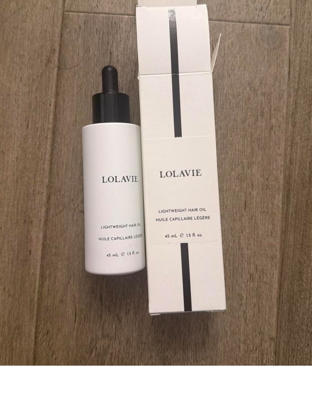 Lolavie Lightweight Hair Oil - White